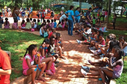 Cultura e diversão no Projeto Férias nos Parques 