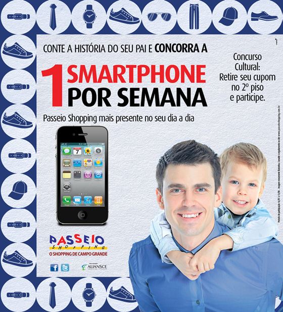 Promo do Dia dos Pais premiará clientes com smartphones