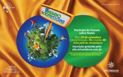 Aricanduva promove "Passeio sobre rodas"