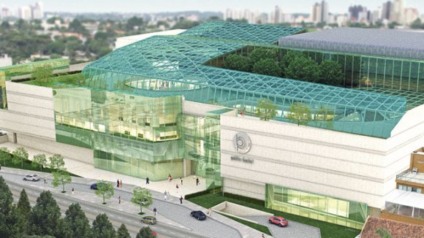 Confira como estão as obras dos novos malls de Curitiba