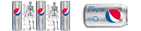 Polêmica faz Pepsi lançar lata gordinha