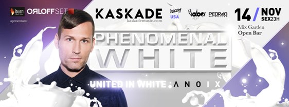 Phenomenal White tem patrocínio de Burn e Heineken