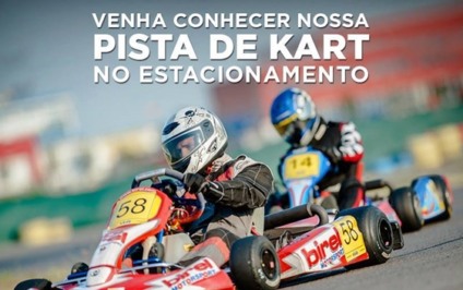 Continente Shopping traz pista de kart nas férias