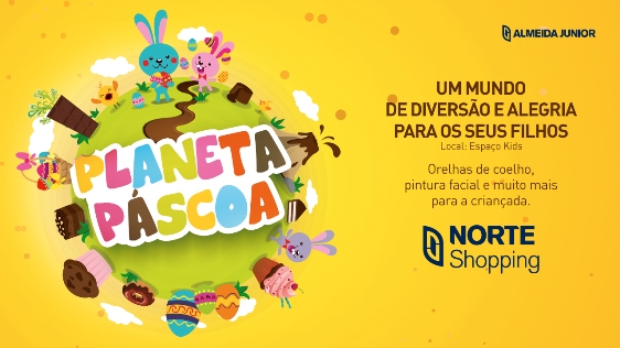 Planeta Páscoa norte shopping blumenau