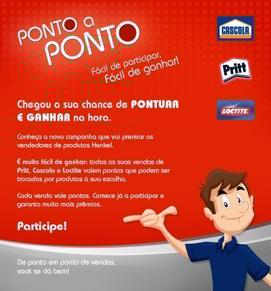 Henkel incentiva colaboradores com o "Ponto a Ponto"