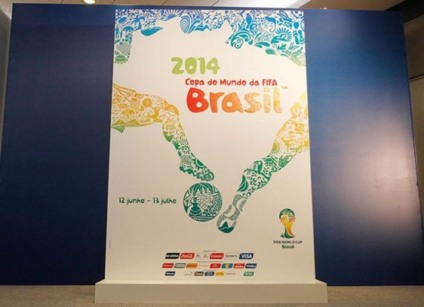 Fifa apresenta cartaz oficial da Copa do Mundo de 14