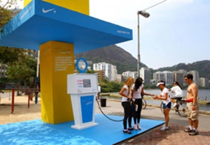 F/Nazca com "postos de gasolina" para Nike