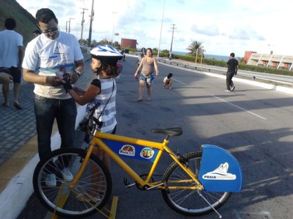 Praia Shopping oferece locação de bicicletas