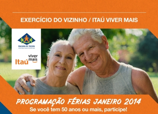Verão especial para a Terceira Idade no Central Plaza 