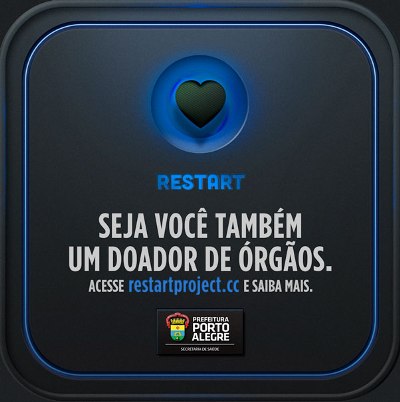 Projeto Restart incentiva a doação de órgãos em POA