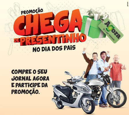 Jornal Agora lança ação promo para Dia dos Pais