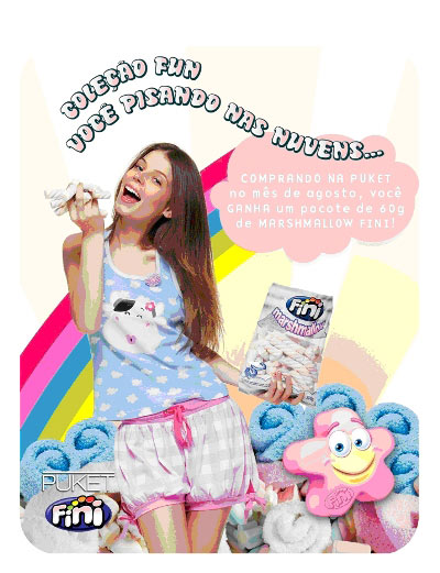 Puket agora com muitos marshmallows