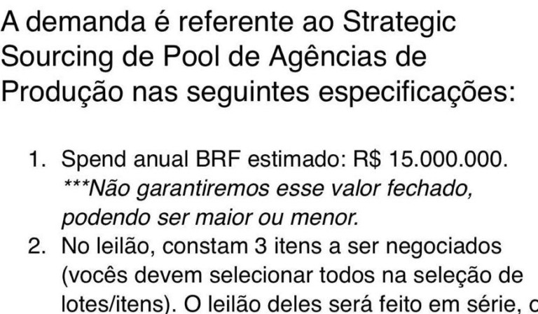 BRF diz que suspensão do BID foi 'falha técnica'. Agências seguem pressionando o mercado.