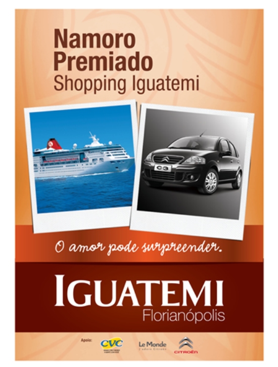 Namoro premiado no Iguatemi Floripanópolis