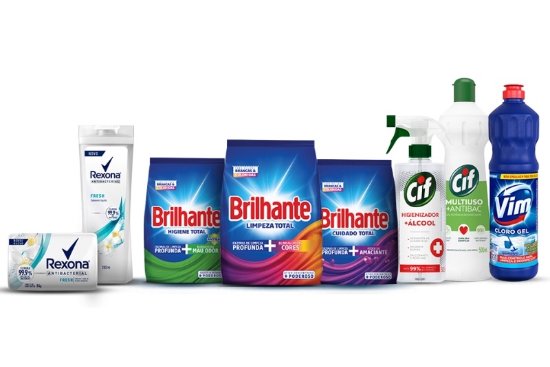 Unilever doa R$ 1 milhão em produtos de higiene e limpeza Unilever doa R$ 1 milhão em produtos de higiene e limpeza