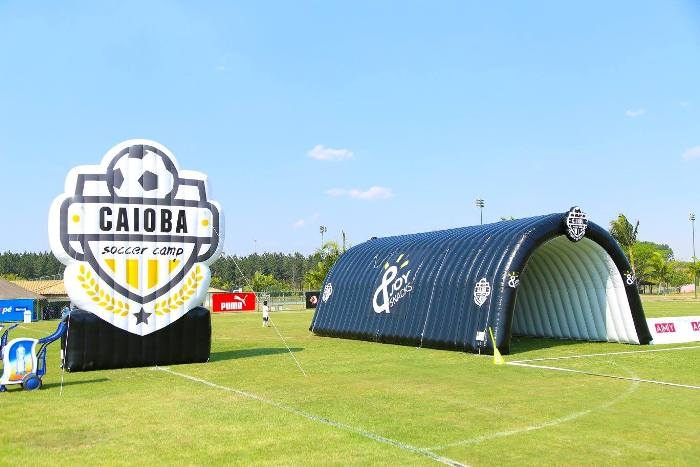 Caioba Soccer Camp tem apoio de grandes marcas