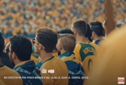Brahma faz torcedores sentirem o futebol de maneira inédita