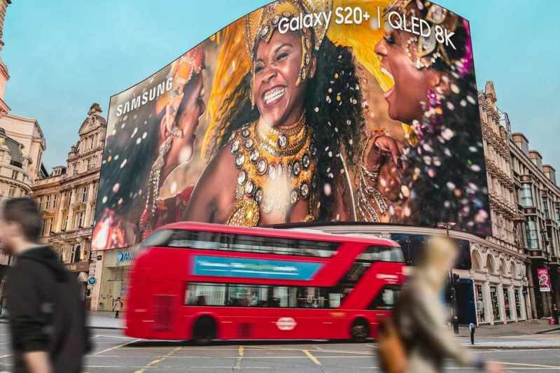 Notting Hill Carnival será em vídeo nas telas da Samsung 