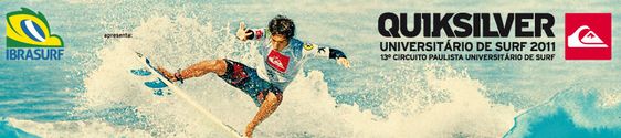 Quiksilver apresenta Circuito Paulista Universitário de Surf