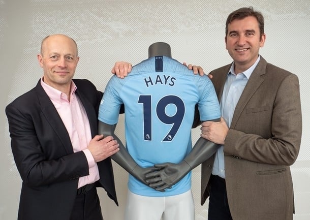 Hays renova parceria com Manchester City até 2023