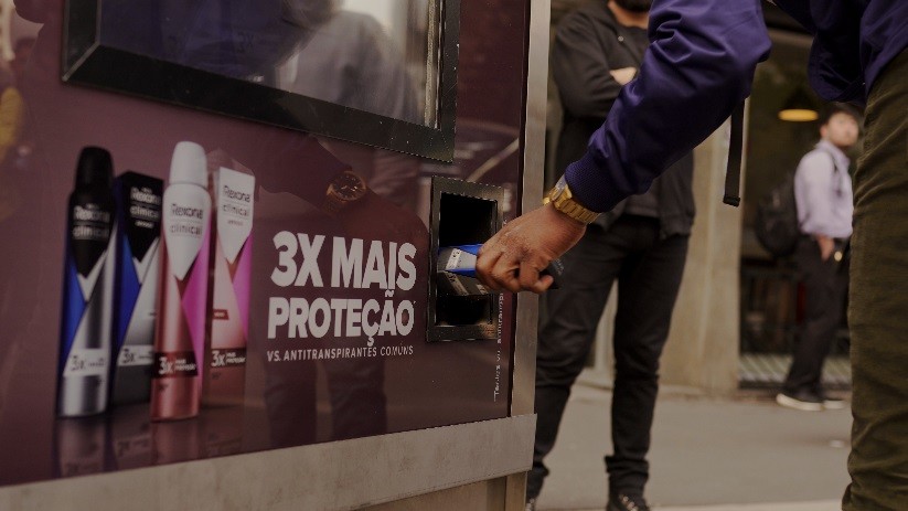 rexona ação live av. paulista