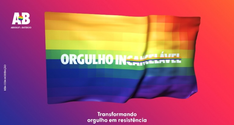 Projeto AB. realiza a campanha 'Orgulho Incancelável'