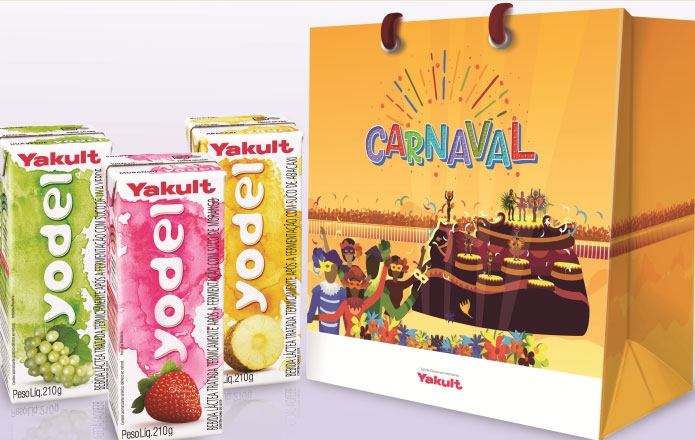 Yakult cria ação promocional para o Carnaval