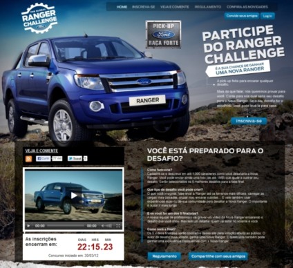 Ação promocional premiará com um Ford Ranger XLT