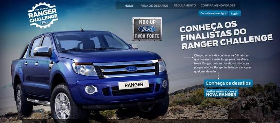 Ford anuncia finalistas do Desafio da Nova Ranger