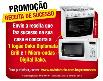 Ação da Dako e Malu escolhe receita de sucesso
