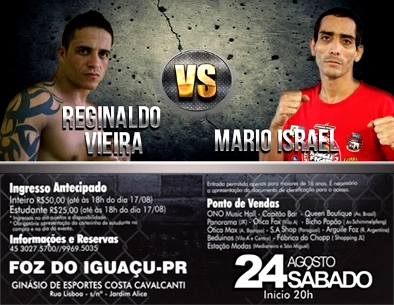 Foz do Iguaçu recebe evento de MMA Jungle Fight