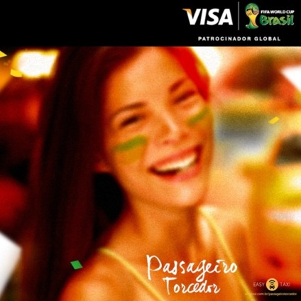 Visa e Easy Taxi parceiros em ação promocional