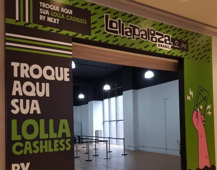 SCSP abre ponto de troca de pulseiras do Lollapalooza