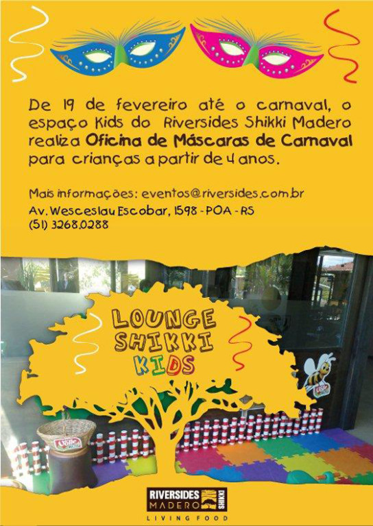 Inspiração infantil no Riversides Inspiração infantil no Riversides
