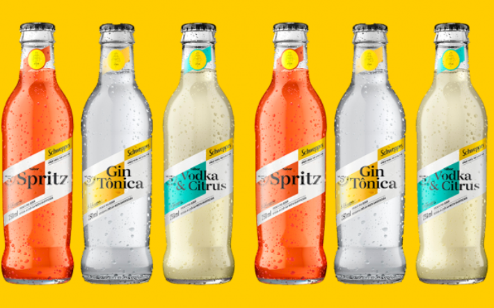 Schweppes cria drinques prontos para beber