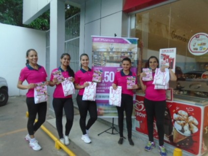 Sisters comanda ação promocional em loja BR Mania