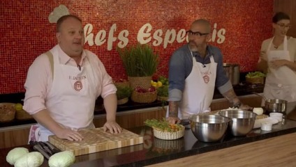 Jurados do MasterChef preparam almoço no "Chefs Especiais"