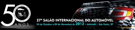 Salão do Automóvel brasileiro será em outubro