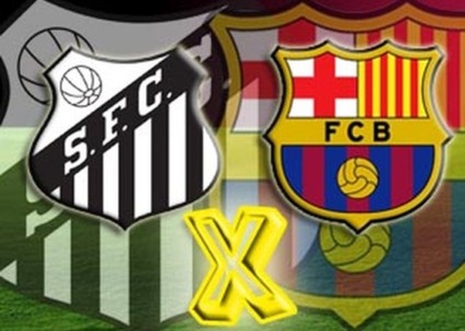 Santos estreia novo patrocínio em amistoso contra o Barça