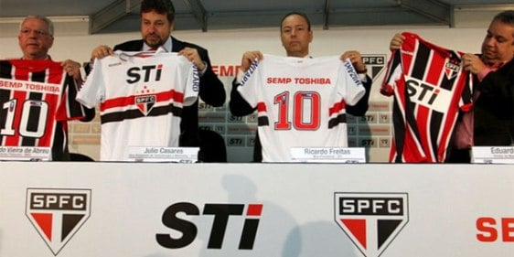Semp Toshiba fecha patrocínio com São Paulo 