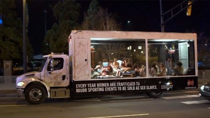 Mulheres "traficadas" chamam a atenção em Atlanta