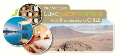 "Luxo Sabor Aventura" na promo da Cristallo