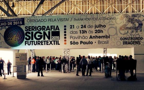 Anhembi é palco da Serigrafia Sign FutureTextil Anhembi é palco da Serigrafia Sign FutureTextil