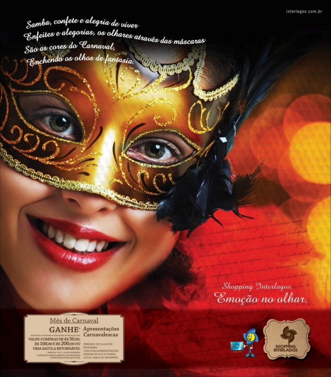 Shopping Interlagos realiza ação promocional de carnaval