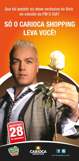 Carioca leva ao show do Belo
