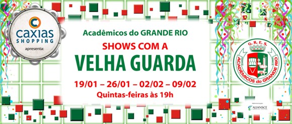 Velha Guarda da Grande Rio no Caxias Shopping