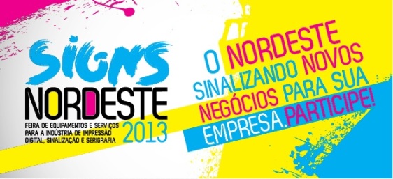 Guia Têxtil participa da Feira Signs Nordeste 2013