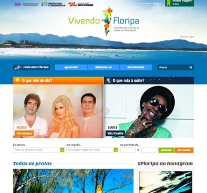 Portal Vivendo Floripa personaliza roteiro para turistas