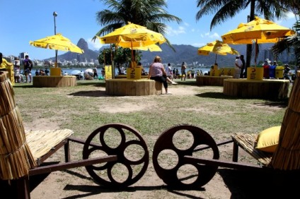 Tudo redondo com Skol 360 na Lagoa Rodrigo de Freitas