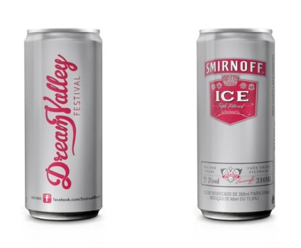 Dream Valley Festival vai ter latas especiais de Smirnoff